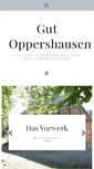 Mobile Screenshot of gut-oppershausen.de